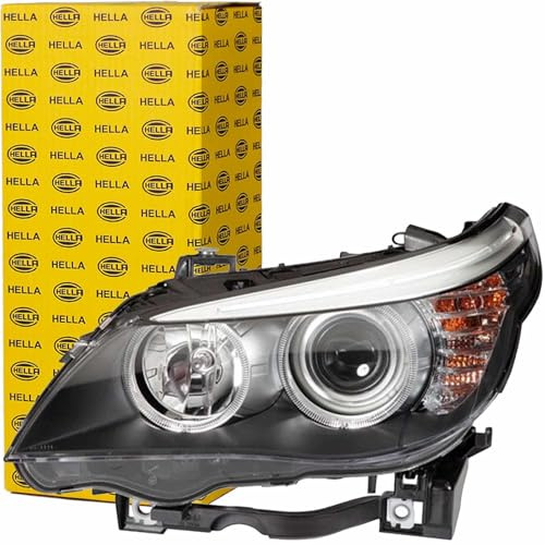 HELLA 1EL 009 449-021 Scheinwerfer - BMW 5er (E60) - ECE/CCC | Kompatibel mit: BMW 5, 5 Touring