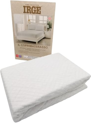 Coprimaterasso Singolo Irge Spugna Jacquard 90x200 cm