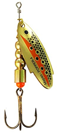 MAPSO - 5 Cucharilla de Pesca Popper-4 T-ONN 13 GMS.