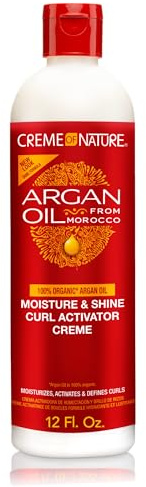Creme Of Nature Argan Oil Moisturist & Eclat Curl Active Cream 354 ml