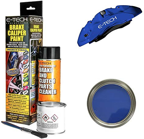DIY & Tools High Strength Heat Resistant Car Engine Bay Wheel Brake Caliper Paint (Blue)
