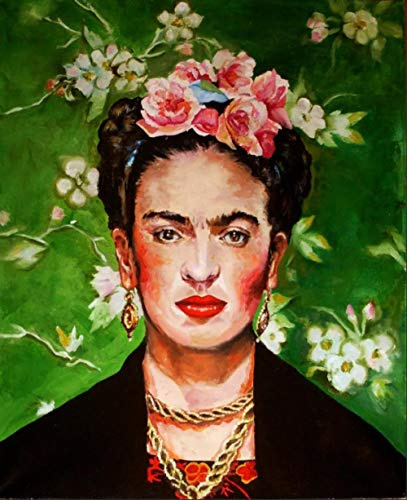 Munxag Malen Nach Zahlen Kits Für Erwachsene Und Kinder DIY Ölgemälde Digital Frida Kahlo Selbstporträt Leinwand Wandkunst Home Decoration