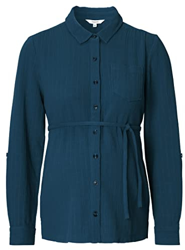 Noppies Maternity Damblus Orean Nursing långärmad blus, Moonlit Ocean-P985, S