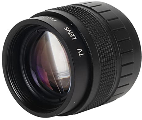 Obiettivo a Focale Fissa da 50 Mm con Messa a Fuoco Manuale, Alloggiamento in Lega, Apertura F1.4 C, Obiettivo con Messa a Fuoco Fissa Regolazione Manuale per Paesaggi, Viaggi,
