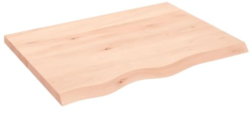 Schreibtischplatte Werkbankplatte DIY Stabile Bürotischplatte Tischplatte Werkbankplatte Echtholz-Furnier, Perfekt für höhenverstellbare Schreibtische, 80x60x(2-4) cm