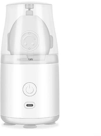 Hasaller Shaker électrique entièrement automatique à œufs dorés, mélange centrifuge en plastique silicone, hygiénique et sûr, œufs durs jaunes dorés nutritifs (blanc), J0SAP9083CPYP5ZEIANY7NHP99C88