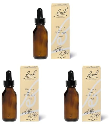 Fleurs de Bach Original Flacon vide 30ml (Lot de 3)