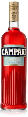 Campari Bitter 1L | 25% ABV | The iconic Italian aperitif with a bold, bittersweet flavour, perfect for Negronis