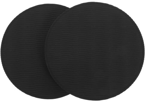 CLISPEED 2Er Set Yoga Kniepolster Rund 7 Zoll Dicke TPE Stützkissen Für Komfort Und Schutz Bei Yoga Pilates Workout Für Knie Ellenbogen Und Handgelenke