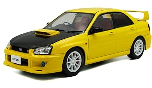 Solido 1:18 Subaru Impreza WRX STI gelb