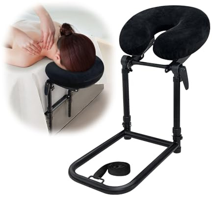 Mattress Top Massage Kit, Massage Headrest Face Pillow for Bed Mattress, Massage Face Cradle Cushion Bed Massage Head Holder, Adjustable Massage Attachment for Mattress, Eye Surgery Recovery Equipment