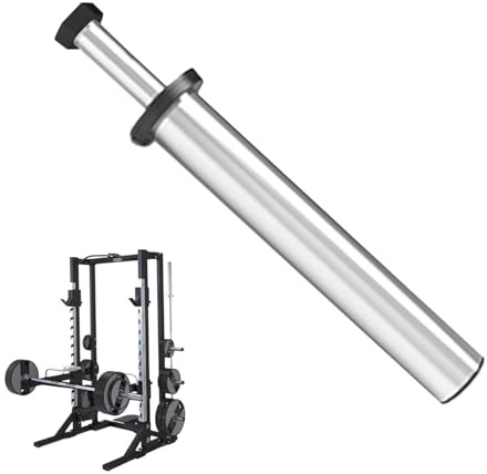 Soporte para discos de mancuernas | Estante de almacenamiento de discos de peso de acero inoxidable, accesorios sólidos para barra y jaula de sentadillas para familiares, amigos, adultos y