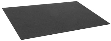 HOLIDYOYO Carbon Felt Welding Blanket Heat Resistant Carbon Fiber Pad Insulation Mat for Welders High Strength Durable Graphite Protection Mat Furnace Use