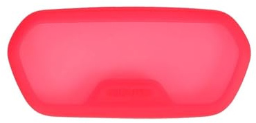 ziyany Funda Protectora de Silicona for Pantalla de visualización Compatible con el Patinete eléctrico Ninebot E2, Protector de Pantalla Impermeable for Tablero, Piezas duraderas(Red)