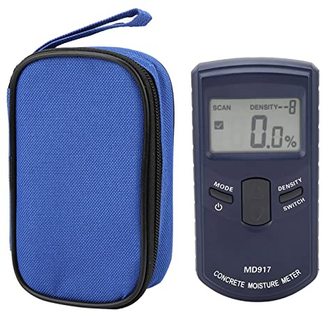 Jeffergarden Digital Hygrometer Humidity Concrete Wall Meter with HF Electromagnetic Technology LCD Screen