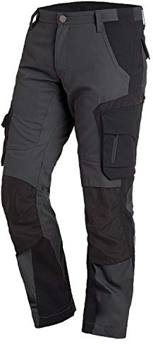 FHB Unisex Florian Arbeitshose Florian - FHB® anthrazit-schwarz 46 (1er Pack)