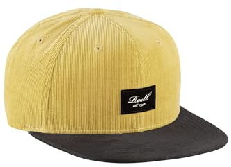 Reell Suede Cap Yellow Brown Ribcord