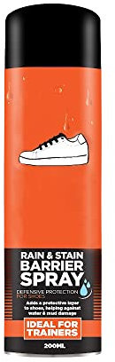 ZOPPER | 200ml | Rain & Stain Barrier Spray | Defensive Protection For Shoes | Water Resistance | Helping Against Mud Damage | With Anti Stain properties | Ideal For Trainers