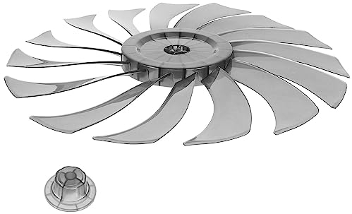 Holibanna Tisch Desktop-Lüfter Flügel Des Bodenventilators Reparaturteil Ersatz-lüfterblätter Zubehör Für ventilatoren Austausch Des fächers Stehender Windblatt Pp Auf Den Boden Fallen