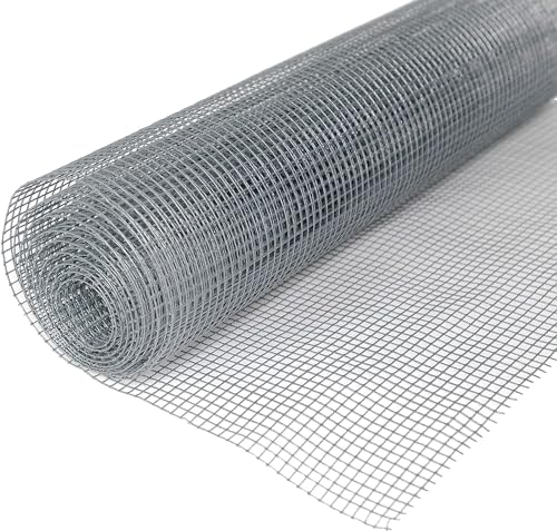 siwitec Wühlmausgitter für Hochbeet verzinkt Stahl | Maschenweite 6,3 mm | Wühlmausschutz | Maulwurfgitter | Maulwurfsperre | Schutzgitter Hochbeet Komposter | Volierendraht | Drahtgeflecht |Drahtzaun