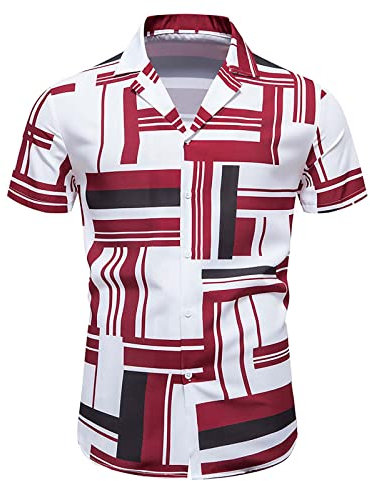 Uwdiohq Prime Big Deal Days Chemisette Violette Homme Chemise sans Manches Chemise Homme Taille L Chemise Lin Medieval Homme Chemise Business Homme Déguisement Hawaïen Homme Todays Deals