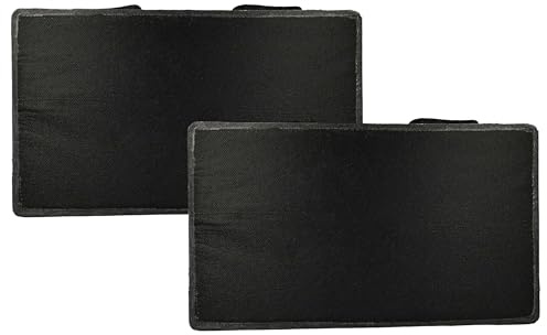 vhbw 2x Aktivkohlefilter Ersatz für Miele DKF-8 | DKF8, 5182192, 4002514270456, 5182190, 5182191 für Dunstabzugshaube - 40 x 23,5 x 3 cm