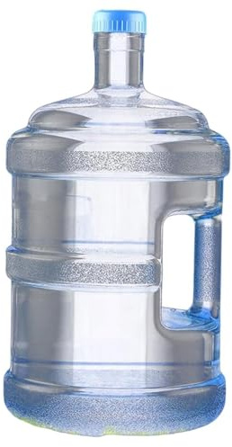 Distributeur d'eau de 5 l/3 l, réservoir d'eau de camping, seau d'eau minérale portable avec poignée (bleu, 3 l, 1 personne)