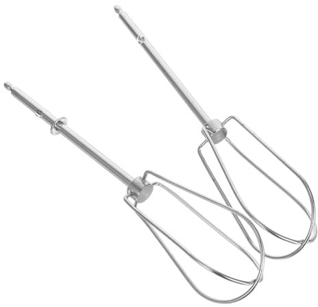 Alipis 2piezas Accesorios Para Batidora Eléctrica Batidores Inoxidable Para Claras De Huevo Herramientas Para Repuestos Para Hornear