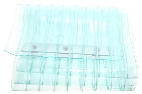 VINTORKY Türvorhang Winterstreifenvorhang Geschmeidiger Winddichter Transparenter Trennvorhang Streifenvorhang Markttrennvorhang Saubere Umgebung