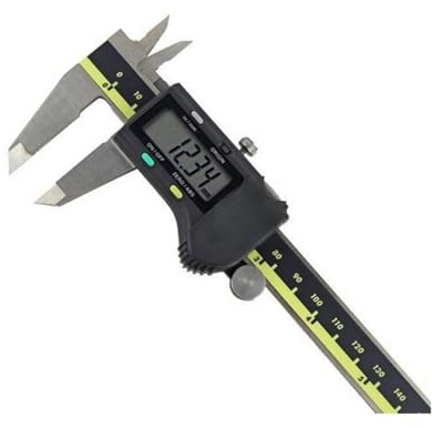 ZKLGS Calibre Digital, LCD Calibrador Digital Vernier Calipers ELECTRÓNICO 150 200 300 mm 500-196-20 6 Herramientas de medición de 8 Pulgadas de Acero Inoxidable(Digital 0-300mm)
