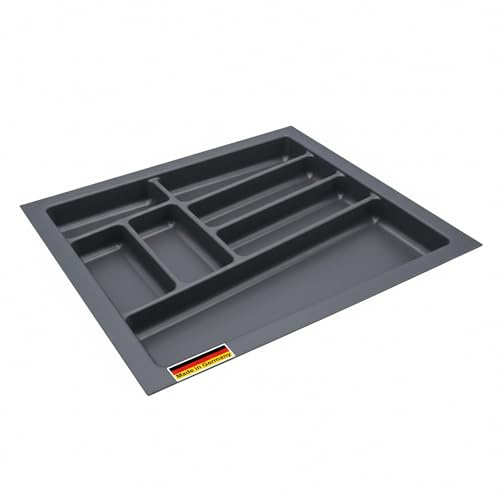 Spetebo Portaposate multiuso grigio, 48 x 44 cm, cassetti da cucina