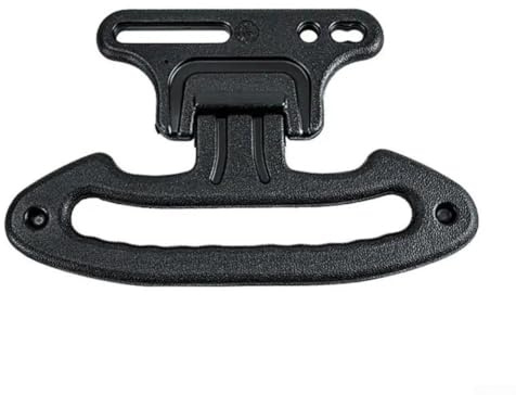 FACAIIO Gancio per auto con corrimano di sicurezza, materiale ABS, capacità di carico 5 kg, con diametro del tubo del poggiatesta di 10-14 mm