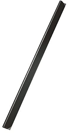 Leitz 21791 Klemmschiene bis 130 Blatt, 25 Stück, schwarz
