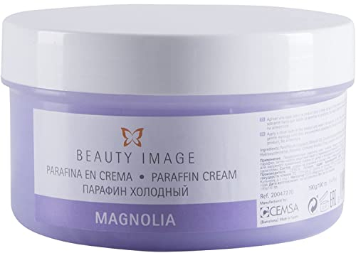 Paraffine pour Mains et Pieds - Bain de Paraffine pour Mains - Traitement Idéal pour les Inconforts - Effet Crème-Sauna - 250 ml - 190 gr - Arôme de Magnolia