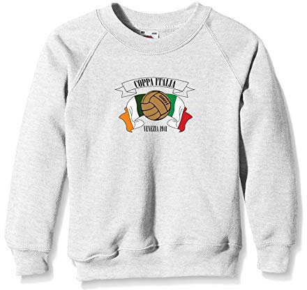 Settantallora - Felpa Girocollo Bambino J3542 Coppa Italia Venezia 1941 Vintage Football Taglia XXL