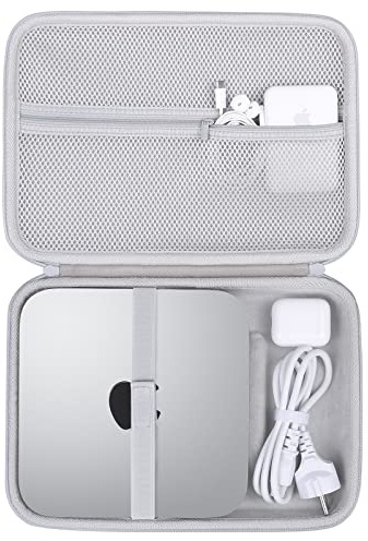 co2CREA Étui de Protection pour Mac Mini Ordinateur de Bureau MGEM2LL/A | Coque Rigide en EVA, Protection Antichoc, Étui Uniquement