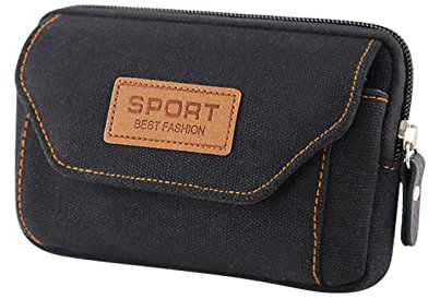Innerternet Große Bauchtasche wasserdichte Bauchtasche für Herren und Damen Hüfttasch Hüfttaschen Geldbörse Hipster Hip Bag Laufgürtel Umhängetasche Geldgürtel mit Mehreren Taschen und Verst