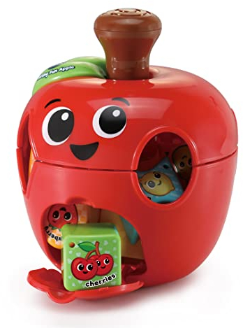 VTech Sorting Fun Apple, Shape Sorter, Educational Learning Toy, Birthday Gift for Kids aged 1, 2, 3 years