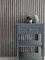 WALLCOVER Tapete Holzoptik Grau Hellgrau Vliestapete Akustikpaneele Holzwand 3D Effekt Skandi Holzpaneele Natur Optik Modern Holzwand 10,05 m x 0,53 m Made in Germany