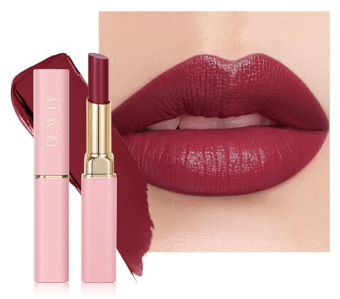 Rossetto opaco superbrillante, balsamo per labbra colorato super idratante, colore ultra ricco, finitura lucida naturale per labbra secche # 05