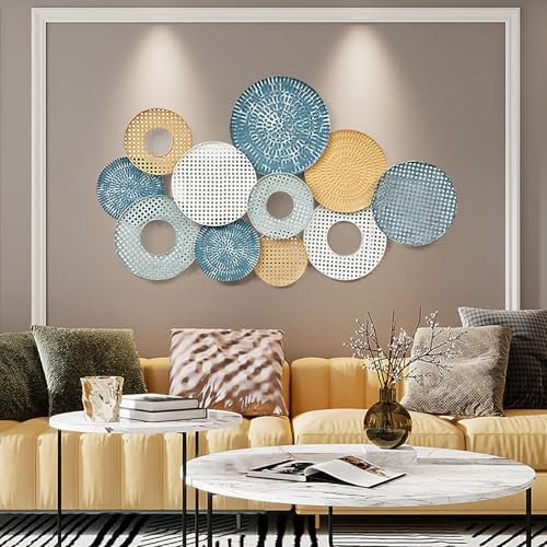 Wanddekoration aus Metall, Böhmische Wanddekoration, Eisen-Wandskulpturen, dekorative Wandornamente, Dekorationshintergrund, Kunstdekoration für Küche, Schlafzimmer, Wohnzimmer, Flur usw.