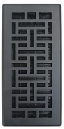 Milageto Rejilla decorativa para ventilación de suelo, cubierta de metal para ventilación de suelo, cubierta para ventilación de suelo, para baños, techos, Style a