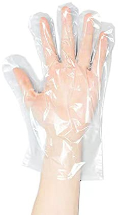 NOVAGO- lot de 2000 Gants plastiques transparents et jetables