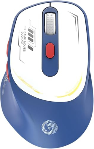 HIMDUZE Mouse Bluetooth Wireless Tri-Mode (BT5.0+5.2+2.4GHz) Ottico Ergonomico Silenzioso per Laptop MacBook, Mac OS/Windows/Andriod