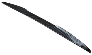 HRQCTIM Becquets Arrière Becquet De Coffre Arrière Aspect Carbone pour Volvo S60 T3 T4 T5 S60L 2012-2017 Kit D'accessoires De Carrosserie (Carbon Fiber Look)