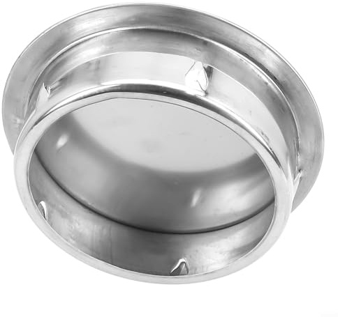 Kaminlochabdeckung aus Edelstahl, 150 mm, Ofenrohrkappe für Kamin, plus Heizung und Resis sichere Installationssysteme mit Stahl (150 mm)