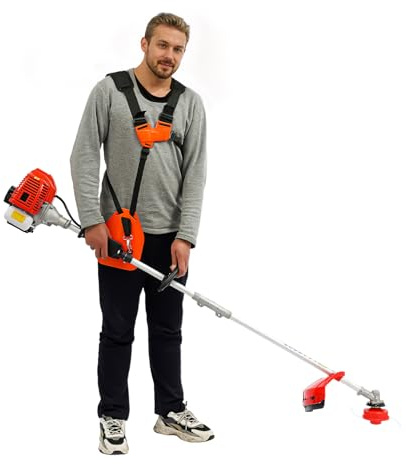 Lång stel multifunktionell trädgårdsredskap, bensin 4-i-1: friskärare grästrimmer avtryckare häcksax inklusive förlängning, stark 2 hk, 1,4 kW