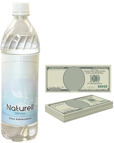 D-iversion Botella de agua con espacio oculto para llaves, dinero, dinero en efectivo, auriculares, joyas, Stash Can para viajes, hogar, oficina, hotel, a prueba de fugas