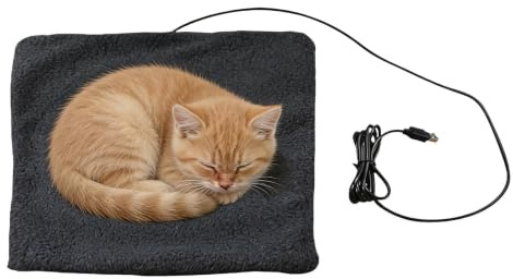 Heizdecken für Hunde USB wasserdichtes Plüschbett