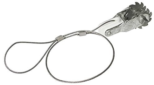 Kerbl Zahnraddrahtspanner mit integr. Isolator und Drahtseil